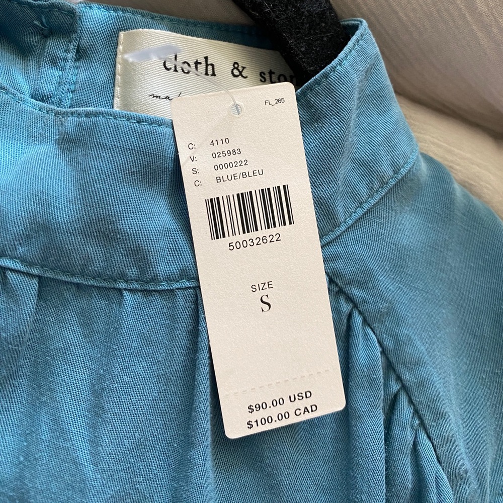 NWT Spring Sleeveless Top (Anthropology) - Picture 4 of 6